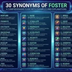 synonyms of foster