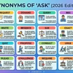 Synonyms of Ask