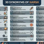 Synonyms of Harsh