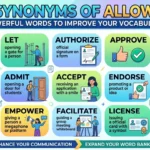 Synonyms of Allow