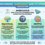 Synonyms of Ambiguous