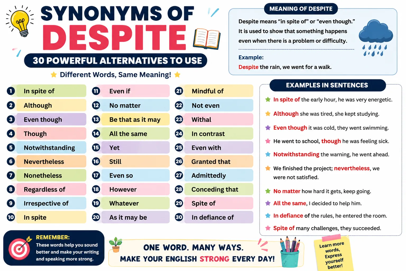 synonyms for despite