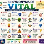 synonyms for vital