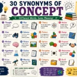 synonyms of concept