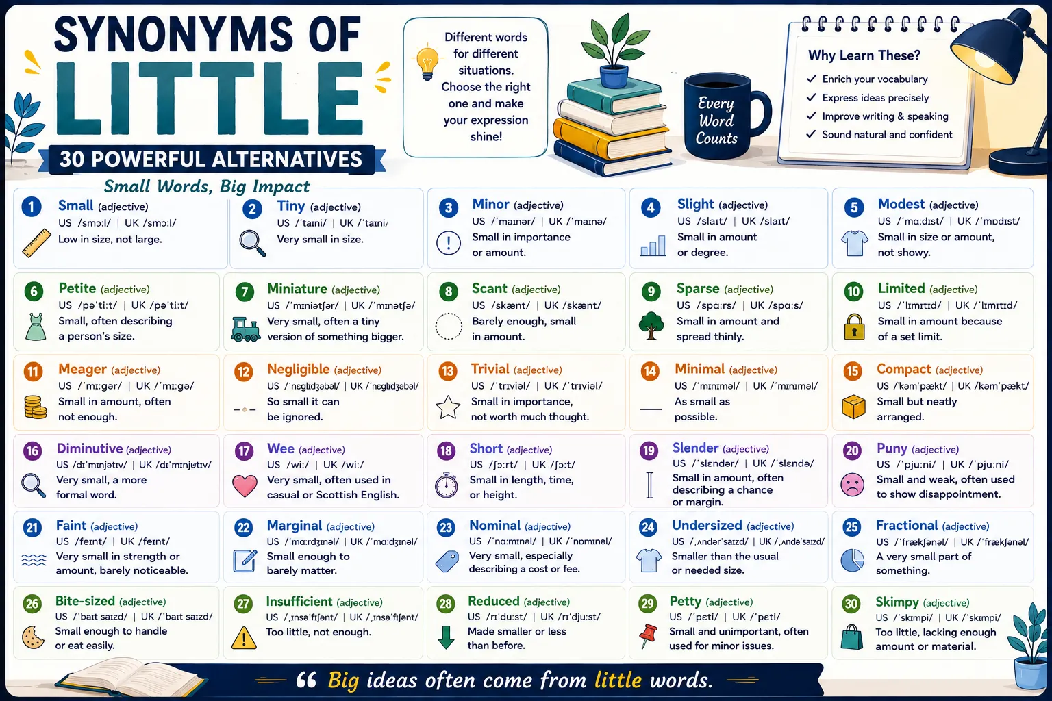 synonyms of little