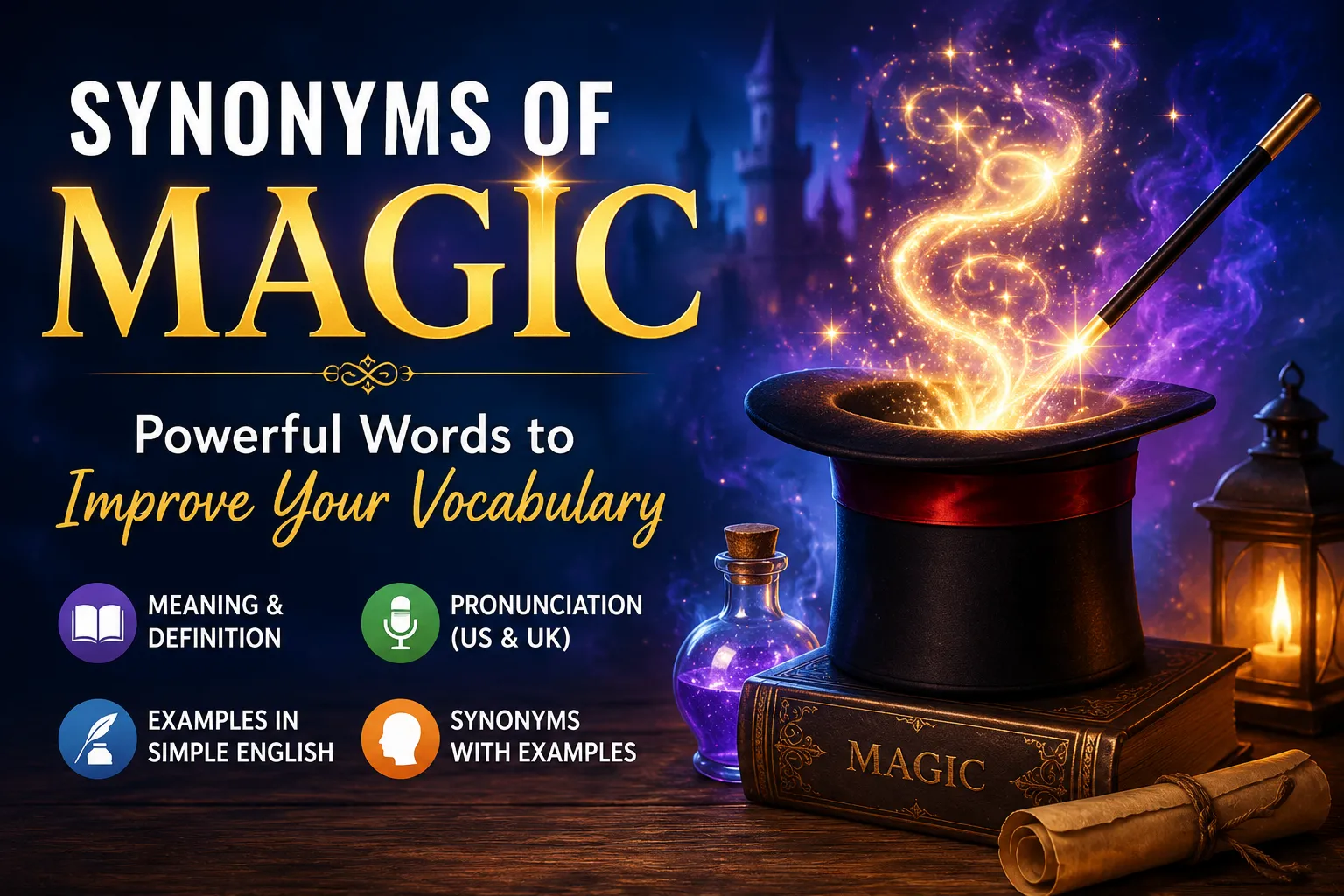 Synonyms of Magic