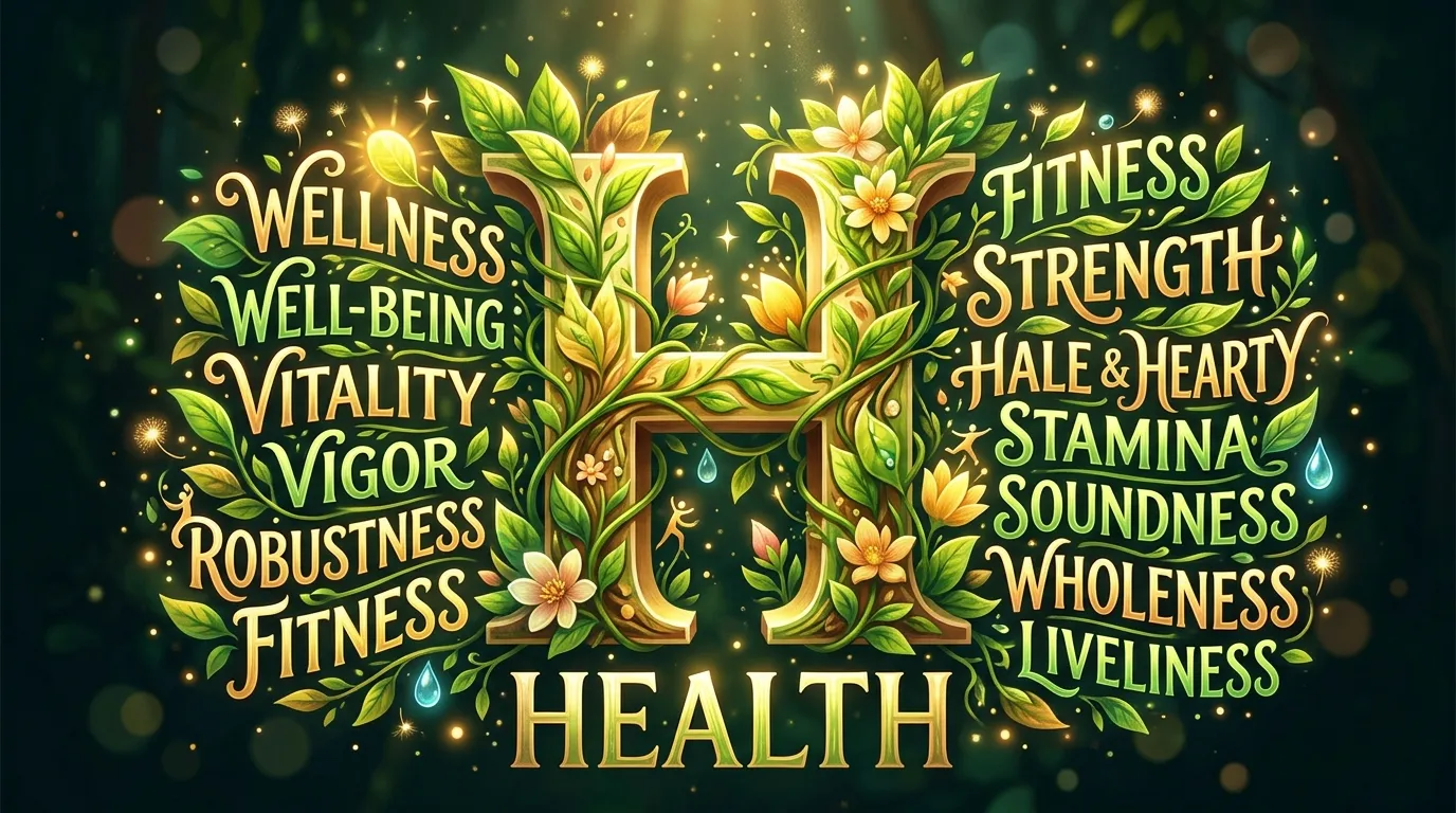 synonyms of health