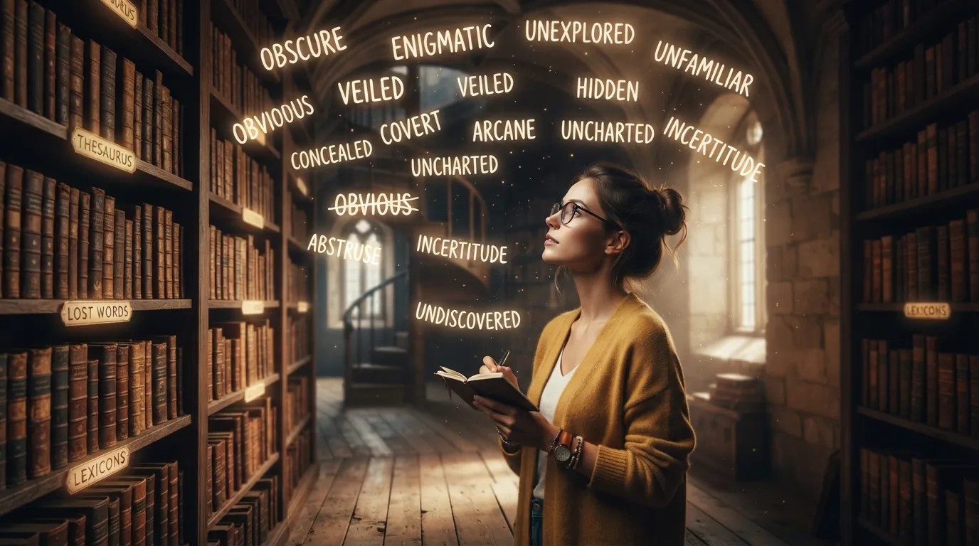 synonyms for unknown