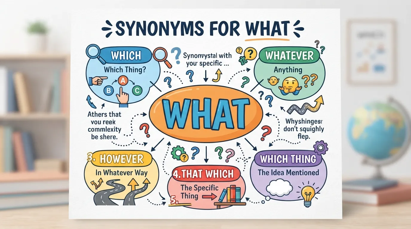 synonyms of what